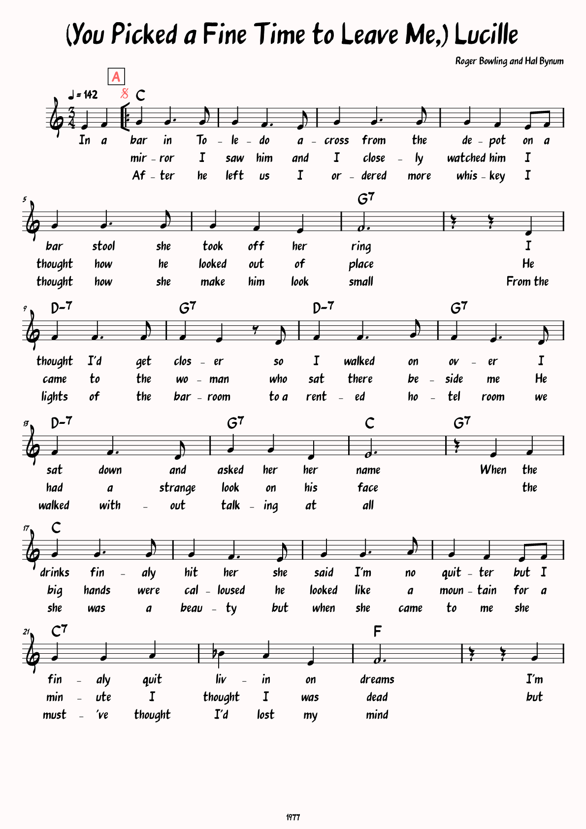 Sheet Music